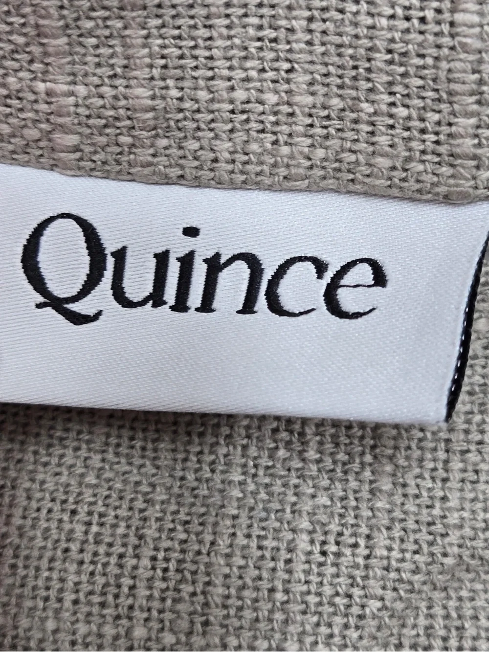 NWT QUINCE Set Of 2 48x84 Cotton Slub Curtains Grey 0721